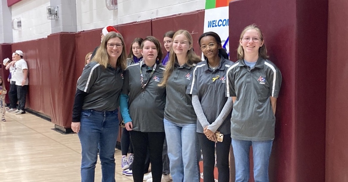 Gear Girls volunteering at FLL Regional
